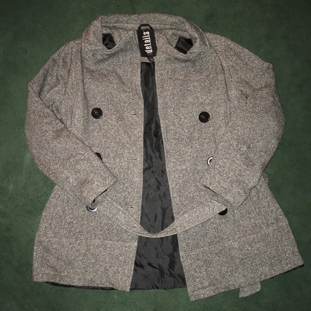 Women’s Gray Trench Coat